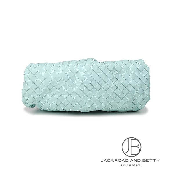 美品‼️ボッテガ　Bottega Veneta ポーチ　ブルー ポーチ クラッチ バッグ ライトブルー[576175 VO0BL 4821] Pouch