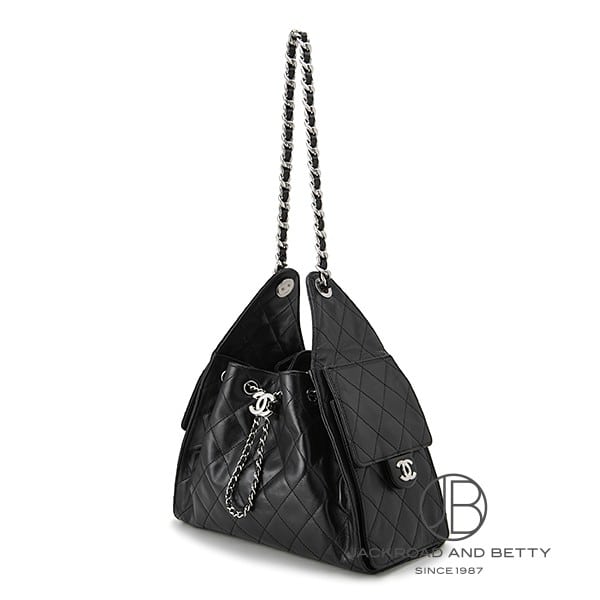 シャネル CHANEL 25 スモール ハンドバッグ ブラック 黒 AS5293 B23894