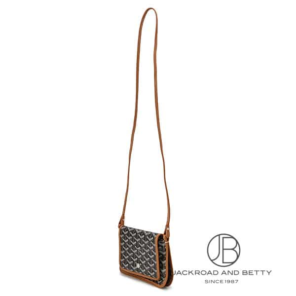 プリュメ ポーチウォレット ブラック & ナチュラル[PLUMETPMLTY01CL03P