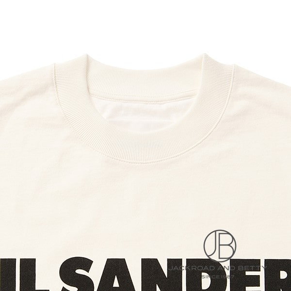 JIL SANDER ジルサンダー ロゴTシャツ ベージュ M タグ付き未使用 JIL SANDER＜ジル サンダー＞ロゴ入りTシャツ（2236893）｜JIL SANDER