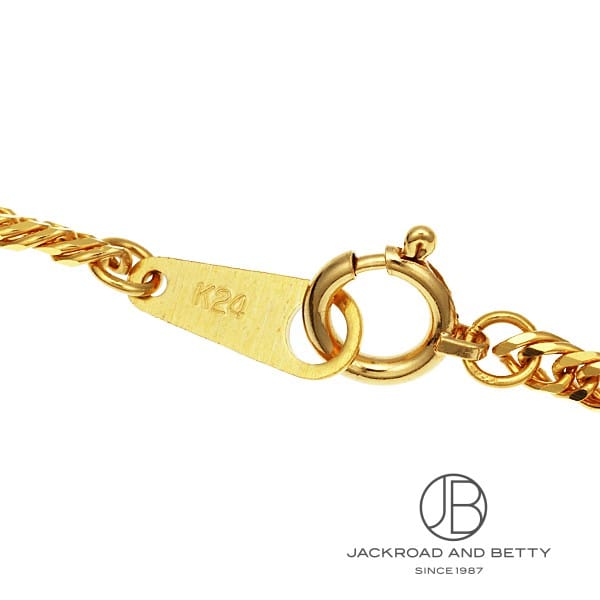 K24 6面 ダブル 11g 50cm ネックレス 造幣局刻印有り[] Chain Necklace