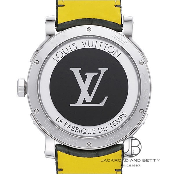 Louis Vuitton Escale Time Zone Q5D25 Japanese Limited Edition Mens Wat