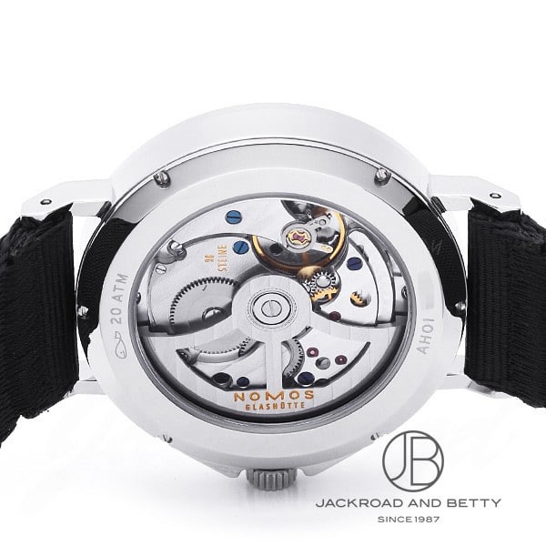 NOMOS GLASHUETTE ノモス アホイ デイト シルバー AH1Z1W2N