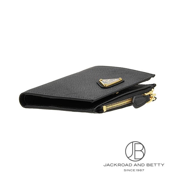 サフィアーノ トライアングル ウォレット ネロ ブラック 黒