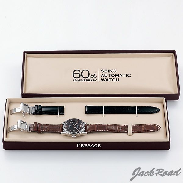 プレザージュ メカニカル アップグレードライン 自動巻腕時計60周年