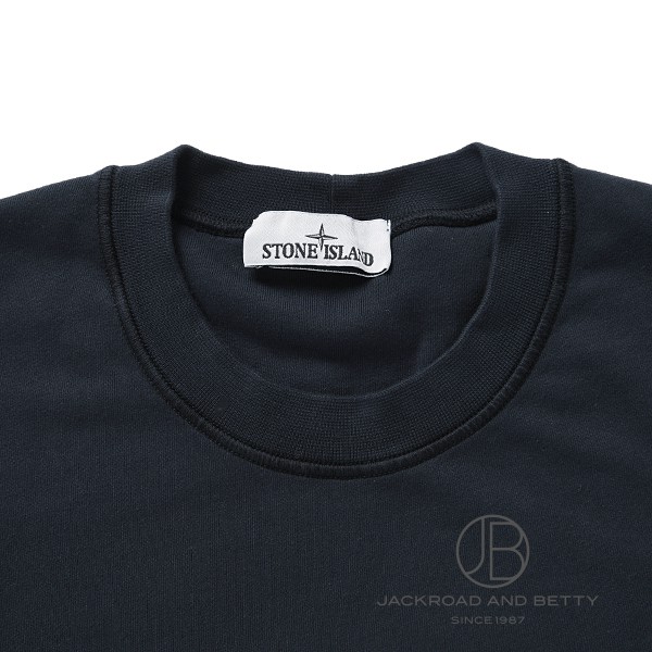 レギュラーフィット クルーネック スウェットシャツ 伸縮性カフス L