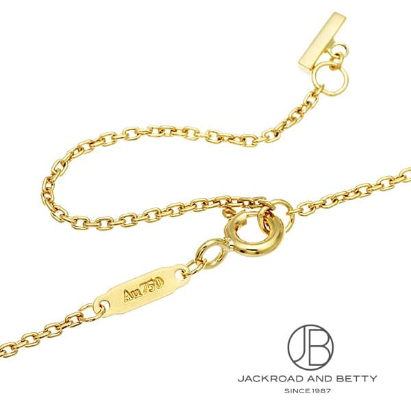 Tスマイルペンダント ネックレス（ミディアム） YG[74957145] T Smile