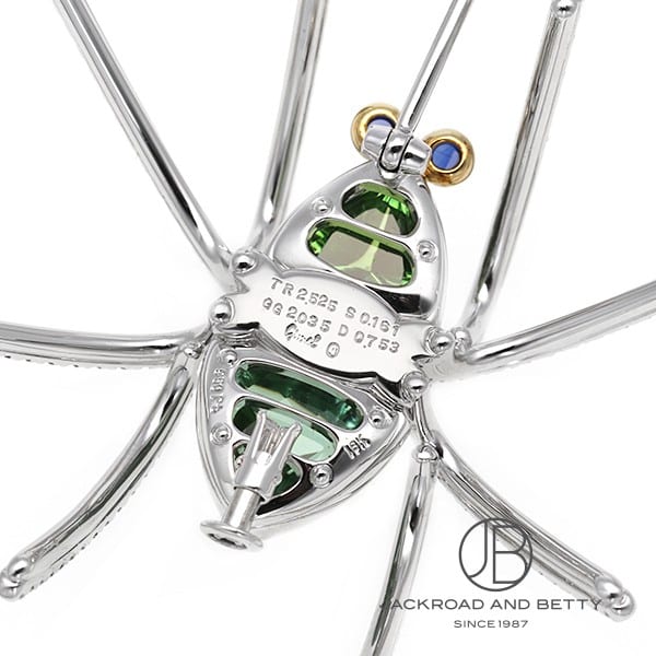 蜘蛛 モチーフ ピンブローチ[] Spider Pin Brooch | ギメル 中古