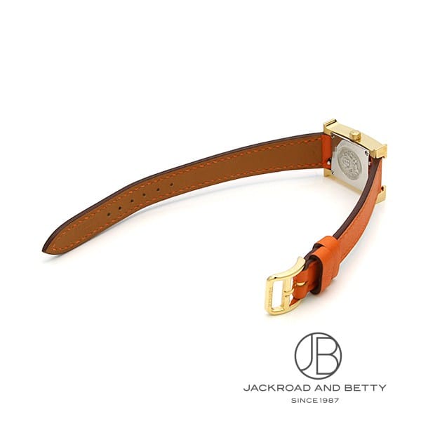 HERMES エルメス Hウォッチ ミニ 21mm ゴールド HH1.101 Hウォッチ ミニ 21mm[HH1.101] H Watch Mini | エルメス