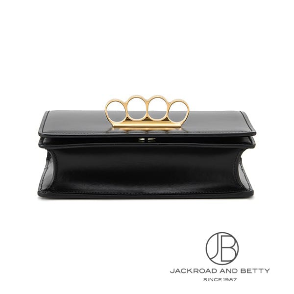 4リング サッチェル ショルダーバッグ ブラック 黒[686436DYTX21000