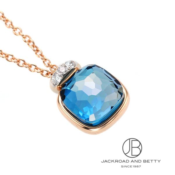 ヌード ミニ ロンドンブルートパーズ ペンダント ネックレス