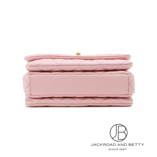 ミニ フラップバッグ ピンク[AS3378 B08479] Small flap bag