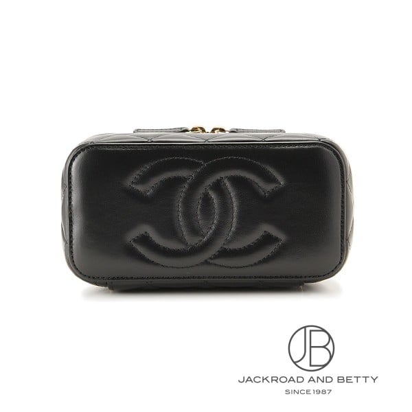 【激レア】シャネル ヴァニティケースChanel Vanity Case 黒