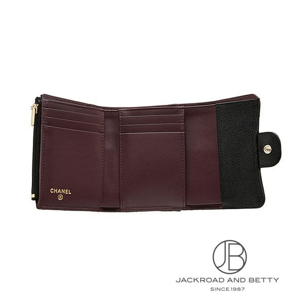 スモール ウォレット ブラック 黒[AP4383 B10583 C3906] Small Wallet