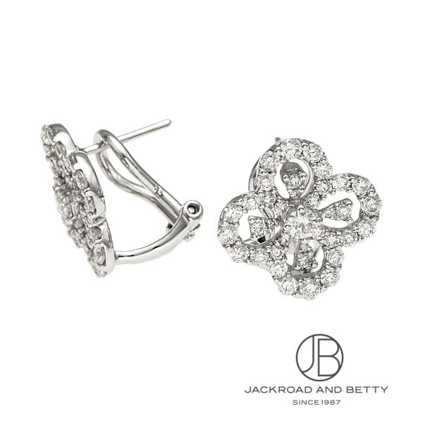 ダイヤモンド ピアス[E1461618KW750] Diamond Earring | ノー