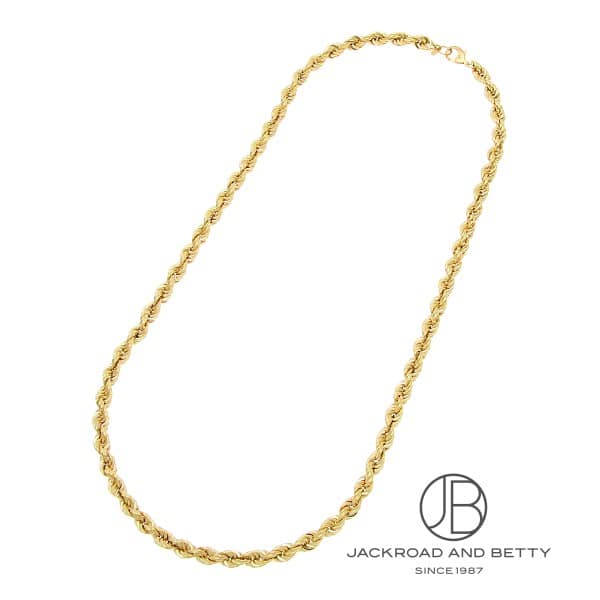 K18 ロープ チェーン ネックレス[] K18 Chain Necklace | ノーブランド