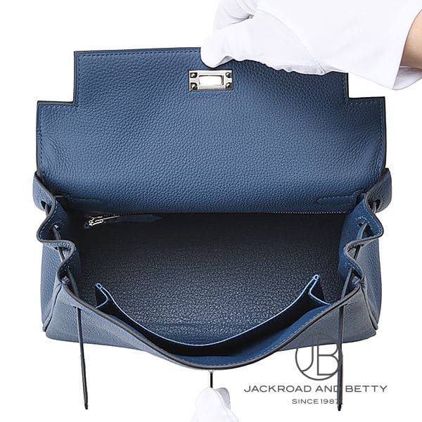 ケリー25 内縫い ブルータイ ネイビー[] Kelly25 Blue Tie