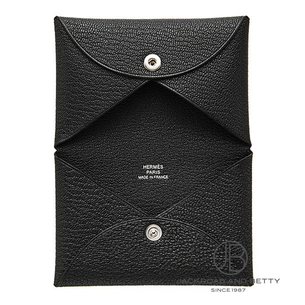 カルヴィ カードケース ノワール ブラック 黒[H044166CK89] Calvi Card