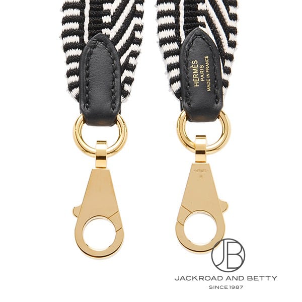 【エルメス】バンドリエール　サングルカヴァル　ジグザグ　105㎝　5㎝ ゴールド HERMES（エルメス） 《 新品 》エルメス バンドリエール サングル