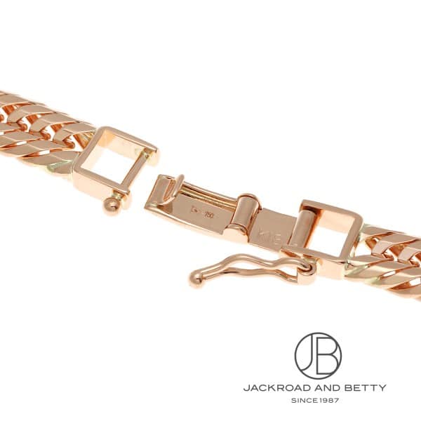 K18PG 12面 トリプル 50g 50cm ネックレス 造幣局刻印有り[] Chain