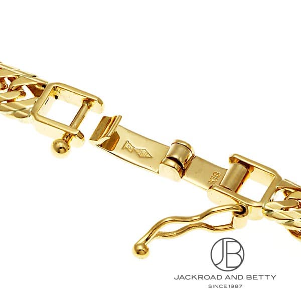 K18 14面 トリプル 33g 55cm ネックレス 造幣局刻印有り[] Kihei