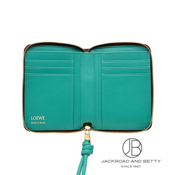LOEWE ノット コンパクト ジップアラウンド ウォレット ノット コンパクト ジップ アラウンド ウォレット バー