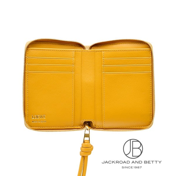 LOEWE ロエベ ノットコンパクト　ウォレット LOEWE】ロエベ ノット コンパクト ジップウォレット (LOEWE