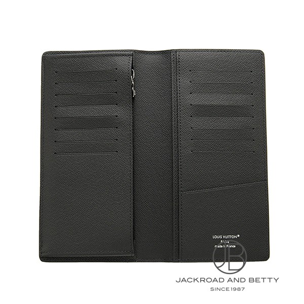ポルトフォイユ・ブラザ ノワール ブラック 黒[M61697] Wallet Brazza