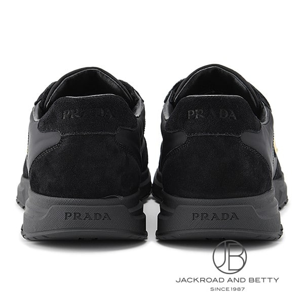 Prax 2.0 Re-Nylon xスエード スニーカー 7.5[2EE436_D7C_F0002] Prax