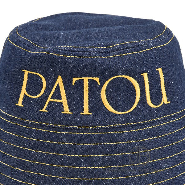 【国内即発】PATOU オーガニックコットンデニム バケットハット オーガニックコットンデニム製 パトゥ バケットハット