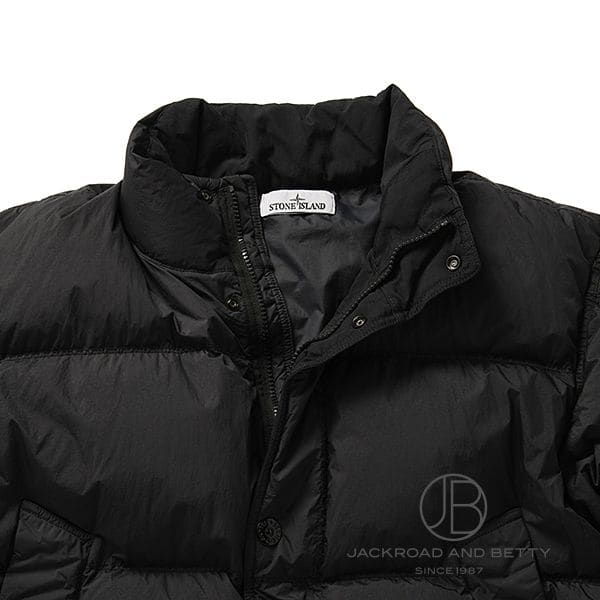 stoneダウン ストーンアイランド STONE ISLAND メンズ ダウンジャケット ブラック