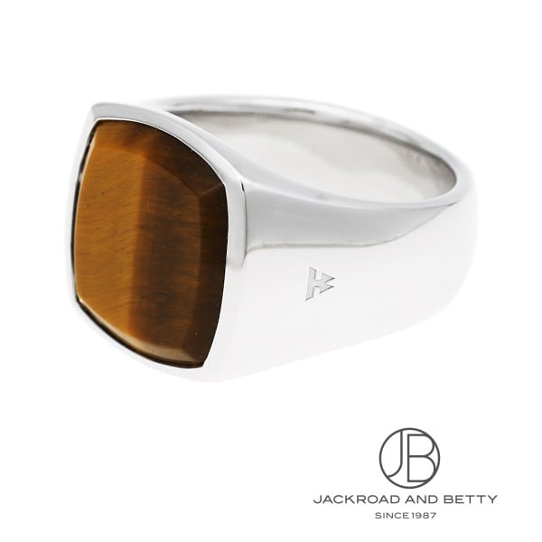 クッション リング タイガーアイ[100378] Cushion Ring Tiger Eye