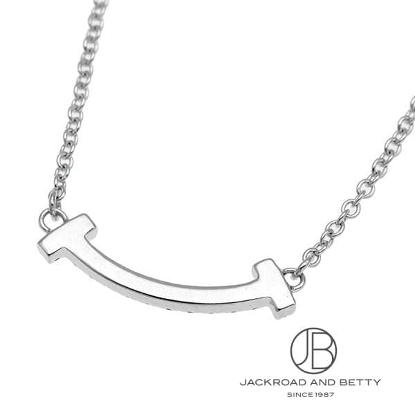 Tスマイルペンダント ネックレス（ミニ）ブルートパーズ 日本限定[] T Smile Pendant Mini Blue Topaz | ティファニー  中古 ジュエリー