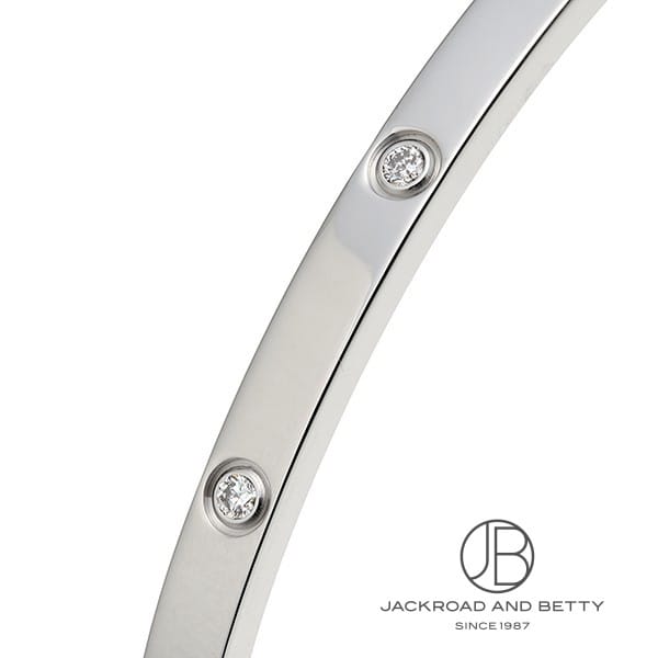 ラブブレスレット 10Pダイヤ SM WG 16[B6048016] Love Bracelet