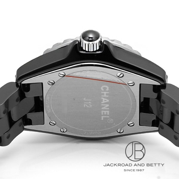 シャネル J12 33MM H0682 ブラック レディース 時計 【中古
