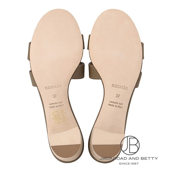 サンダル オアジス エトゥープ ベージュ 37[H151215Z] Sandals Oasis