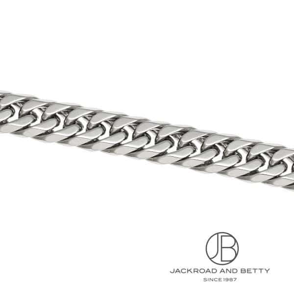 PT850 6面 ダブル 49.9g 50cm ネックレス 造幣局刻印有り[] Platinum