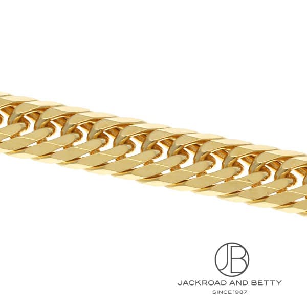 Ｋ18刻印ありブレスレット・ちはやふる K18 6面 ダブル 95g 21cm ダイヤ ブレスレット 造幣局刻印有り