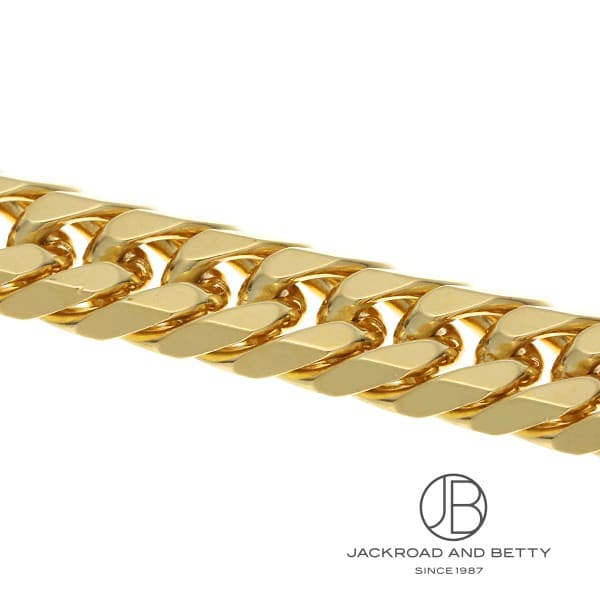 K18 6面 ダブル 100.4g 50cm ネックレス 造幣局刻印有り[] Chain