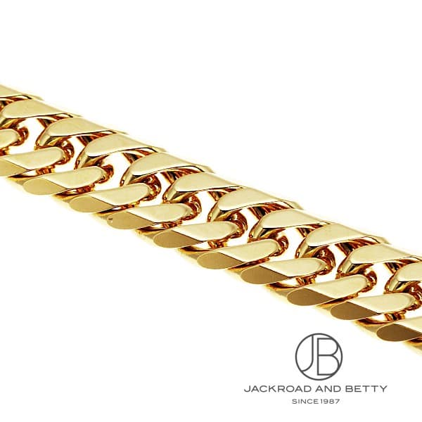 K18 6面 ダブル 46.6g 45cm ネックレス 造幣局刻印有り[] Chain