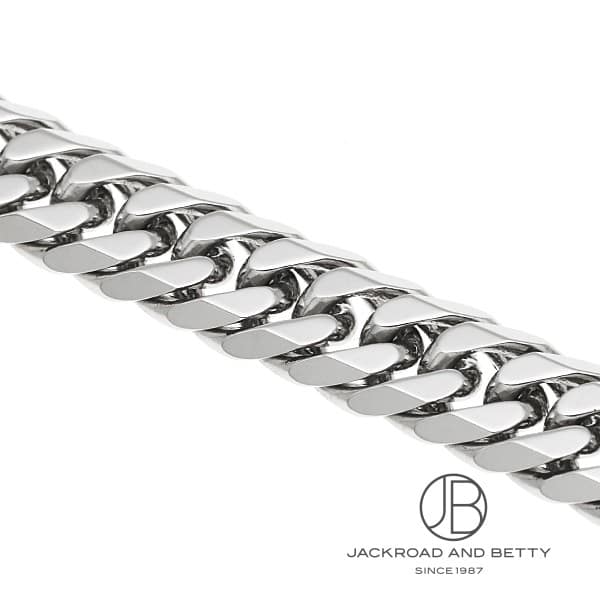 PT850 6面 ダブル 101.5g 60cm ネックレス 造幣局刻印有り[] Platinum