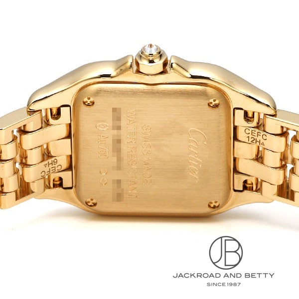 カルティエ　パンテールSM　PG　　1コマ　美品 カルティエ パンテール smサイズ