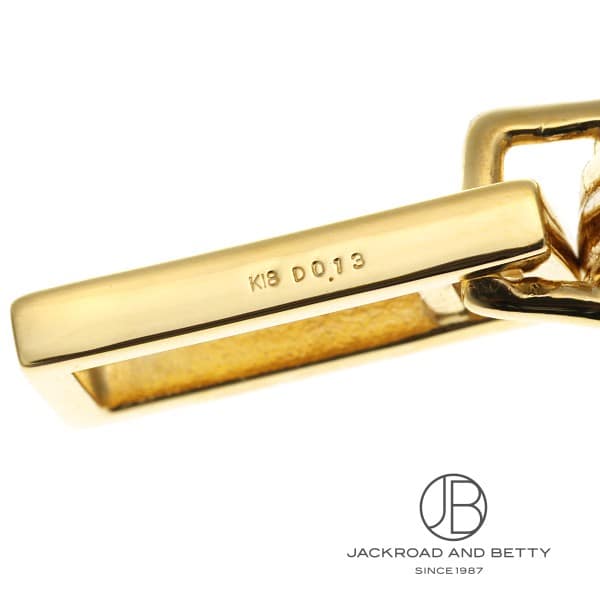 K18 馬モチーフ ダイヤ ペンダントトップ[] K18 Horse Motif Diamonds