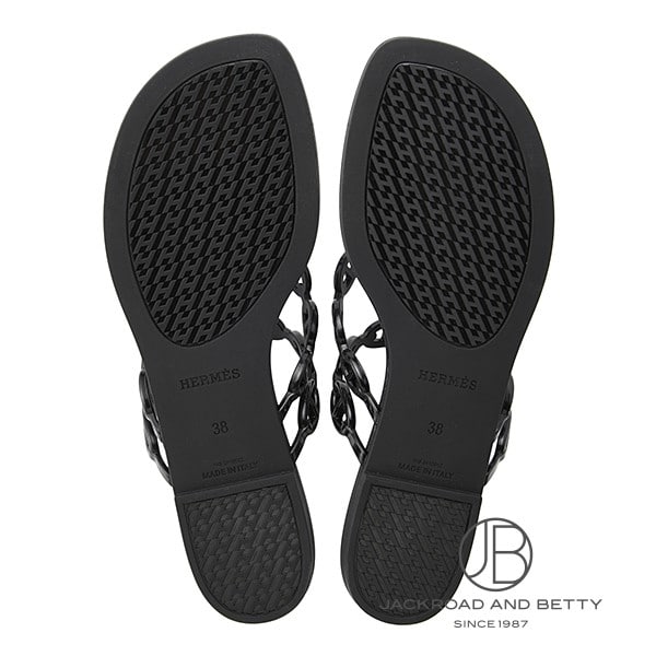 サンダル アイランド ノワール ブラック 黒 38[H241051Z] Sandals
