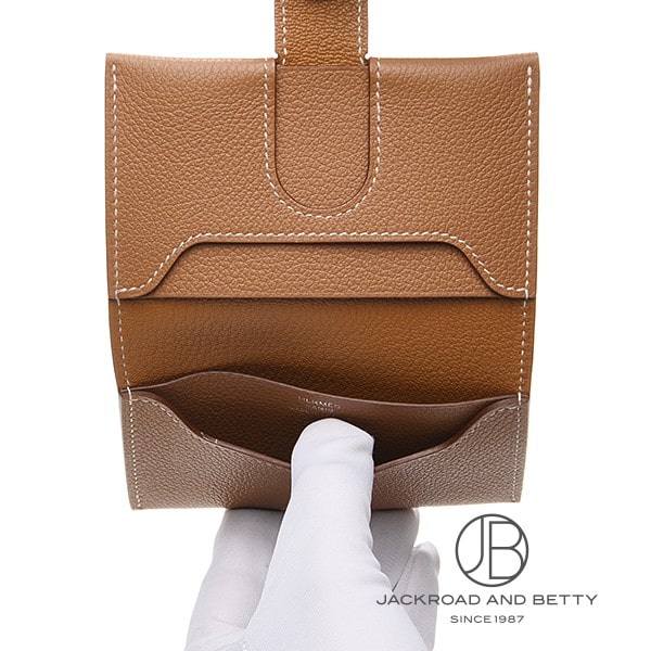 R.M.S カードケース ゴールド ブラウン[] R.M.S Card Case Gold