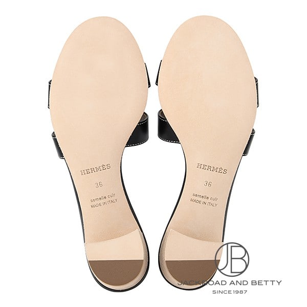 サンダル オアジス ノワール ブラック 黒 36[H071002Z] Sandals