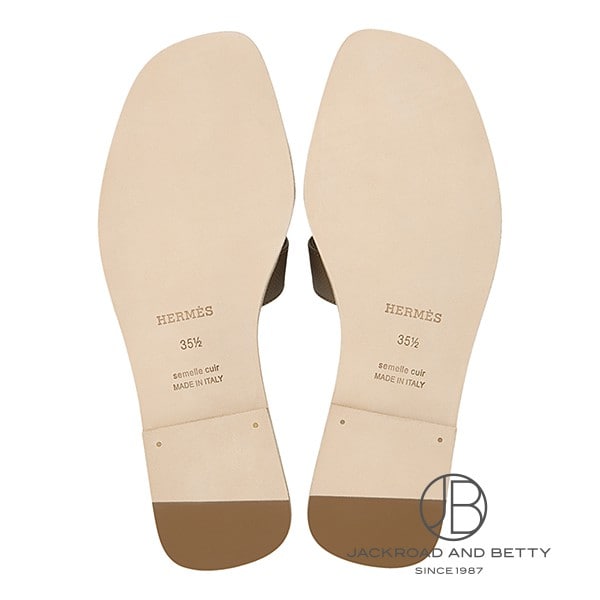 サンダル オラン エトゥープ ベージュ 35.5[H202272Z] Sandals