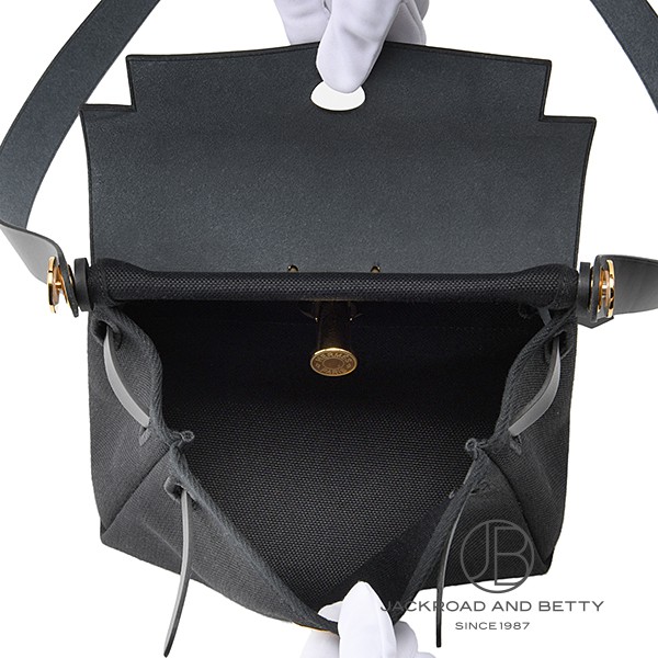 エールバッグジップ 20 ノワール ブラック 黒[H086430CCAA] Herbag Zip