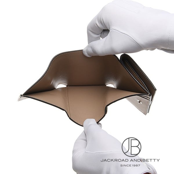 アナグラム トライフォールド ウォレット サンド ベージュ