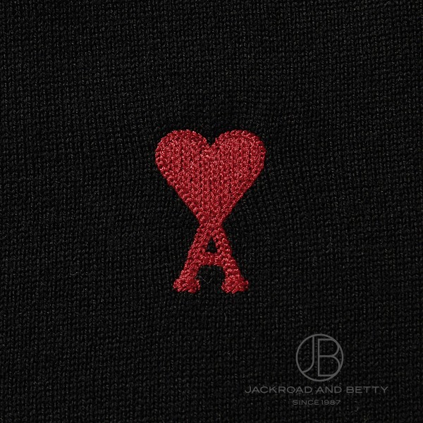 未使用級 現行 ami メリノウール カーディガン ブラック ロゴ刺繍 メンズ 楽天市場】AMI PARIS アミ パリス Ami de Coeur アミ ドゥ